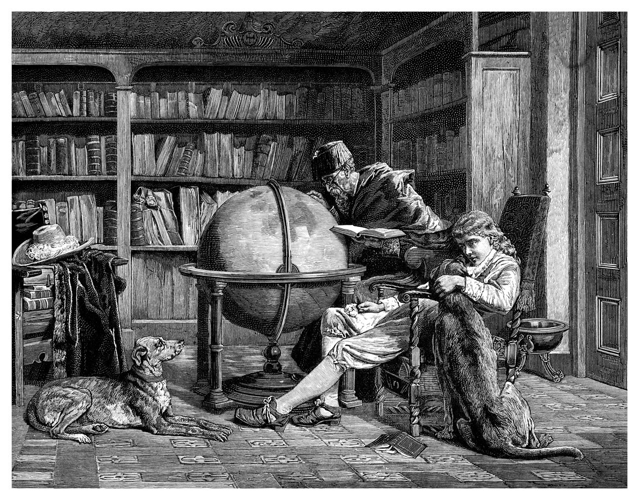 Il Professore e il Suo Allievo da Unbekannt