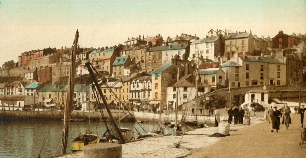 Il molo, Brixham, anni 