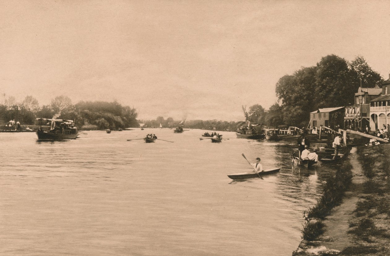 Il Reach, Walton-On-Thames, 1902 da Unbekannt