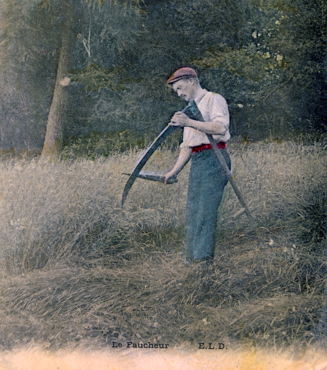 Il mietitore, c1900 da Unbekannt