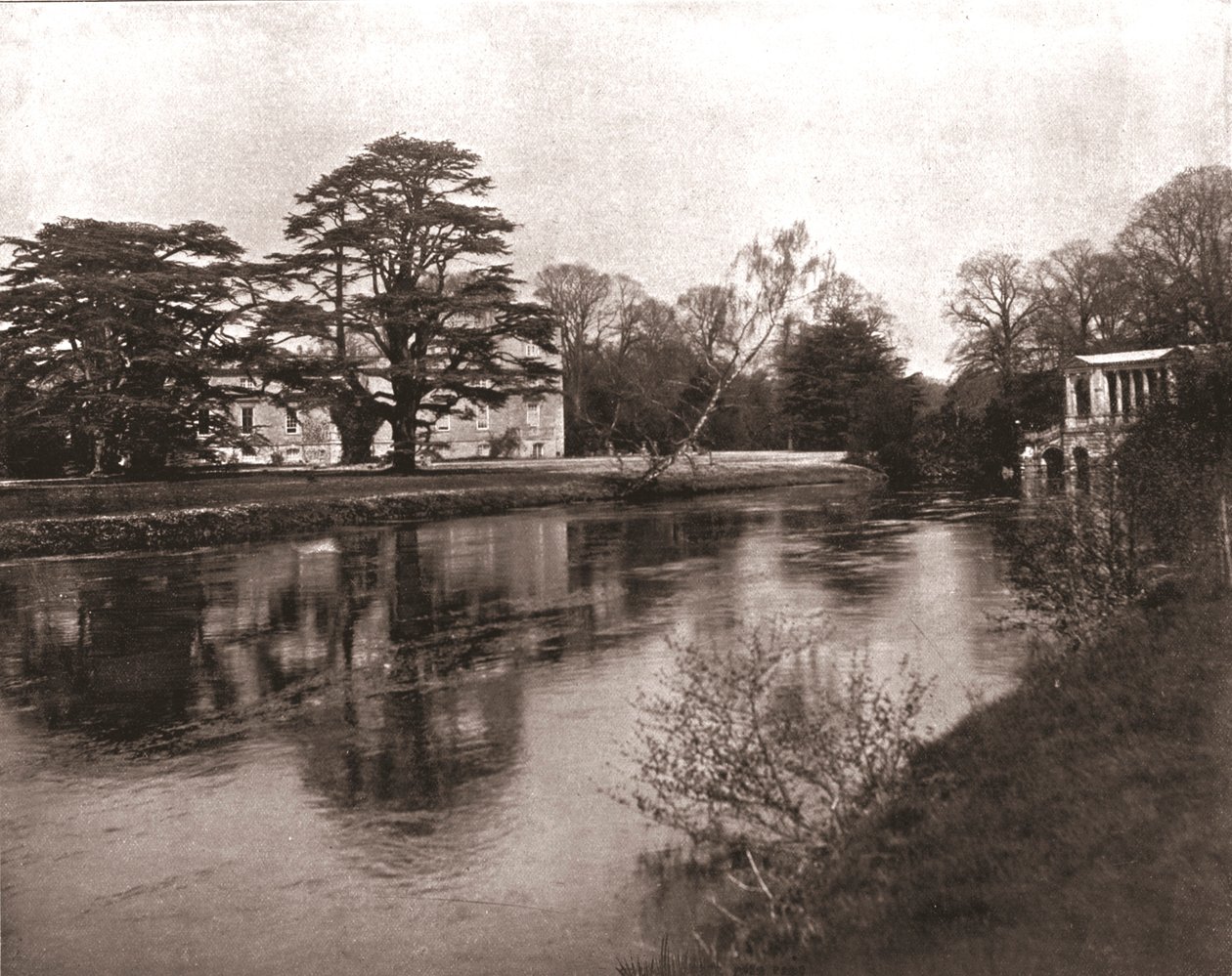 Il fiume Nadder, Wilton House, Wiltshire, 1894 da Unbekannt