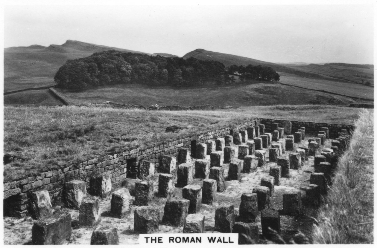 Il Muro Romano, Housesteads, Northumberland, 1937 da Unbekannt