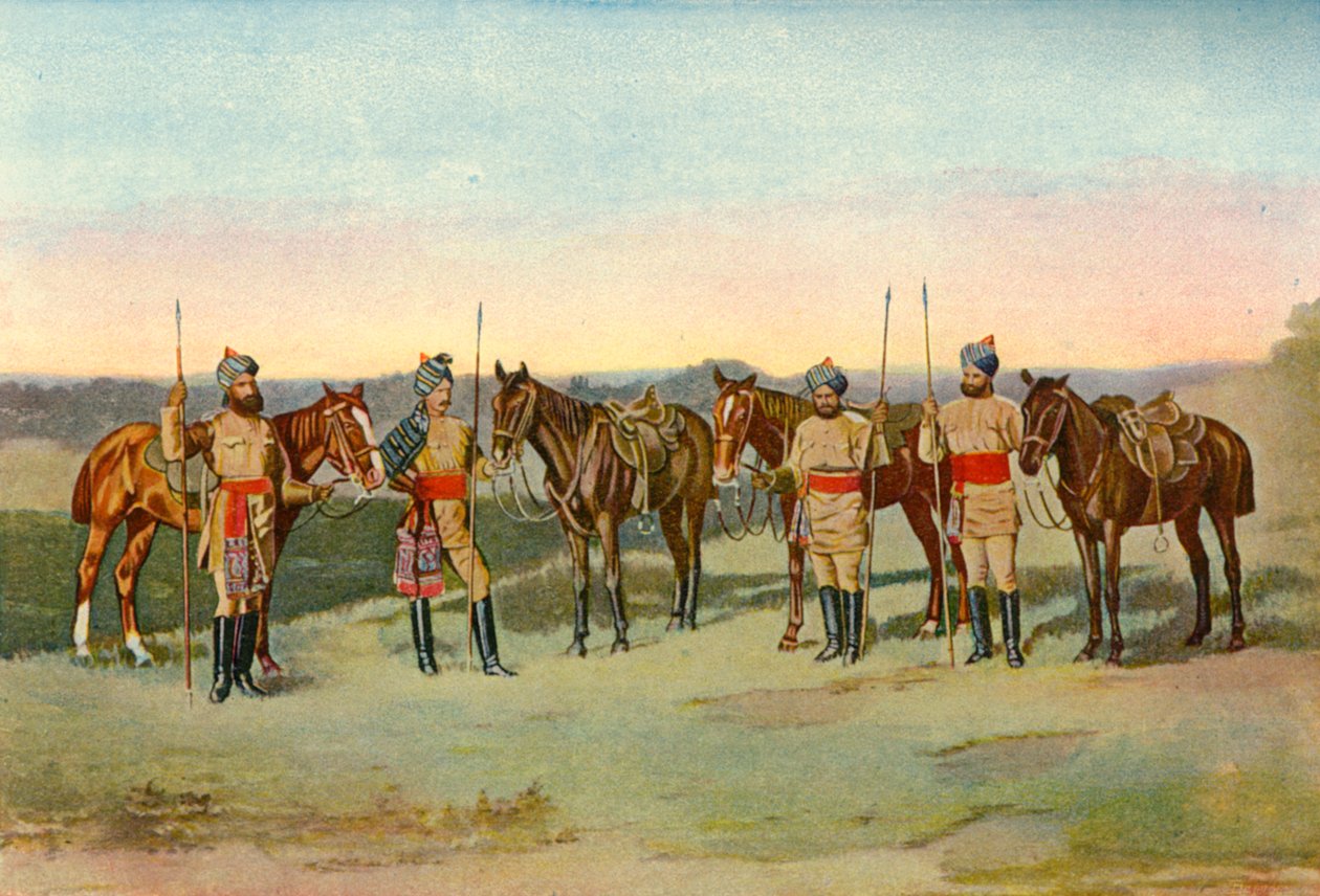 Il Secondo Lancieri del Bengala, 1901 da Unbekannt