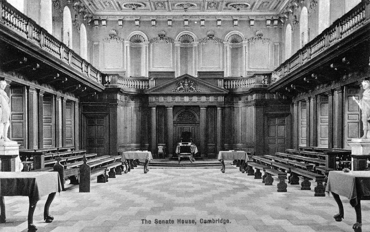 La Senate House, Cambridge, Cambridgeshire, fine XIX secolo da Unbekannt