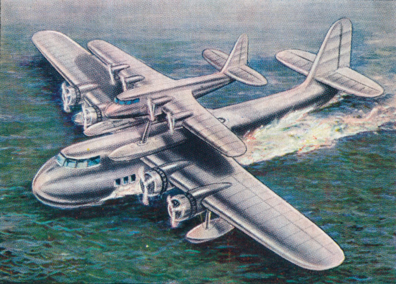 Il Short Mayo Composite aircraft, 1938 da Unbekannt