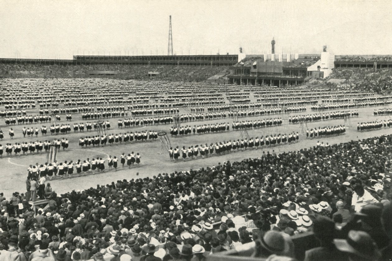 Il Festival di Sokol del 1938, 1947 da Unbekannt