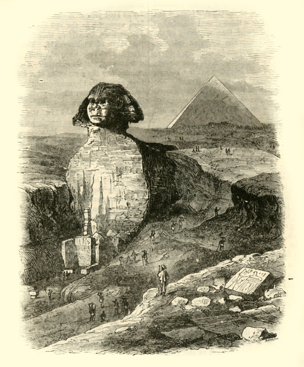 La Sfinge, 1890 da Unbekannt
