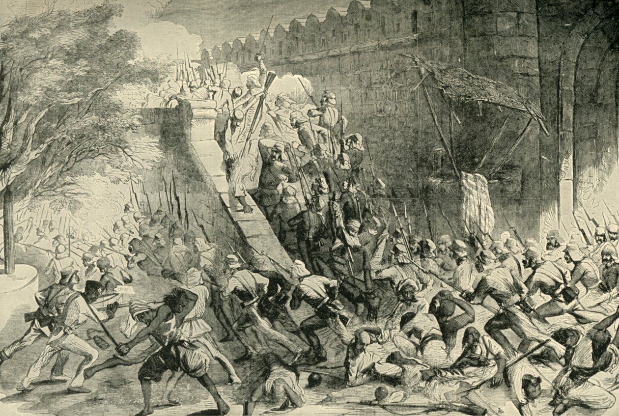 La Presa della Porta del Kashmir, 1901 da Unbekannt
