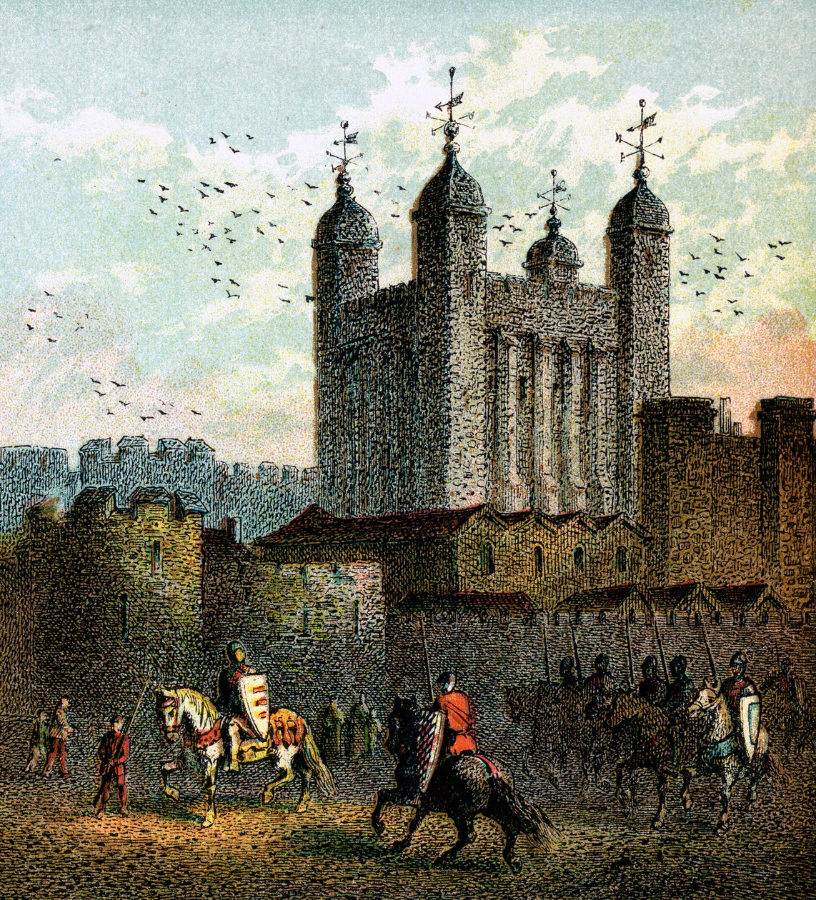 La Torre di Londra, c1850 da Unbekannt