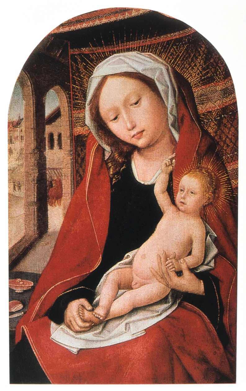 La Vergine e il Bambino, XV secolo da Unbekannt