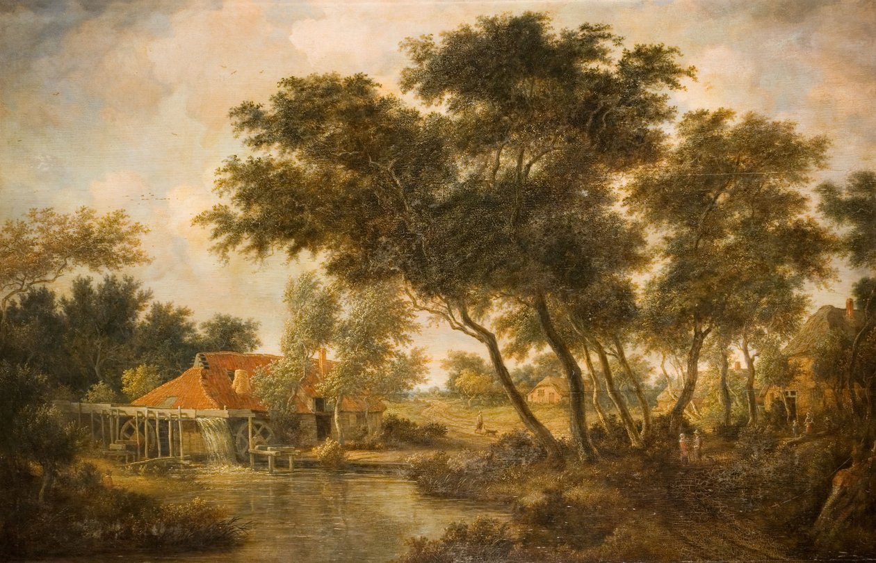 Il mulino ad acqua da Unbekannt