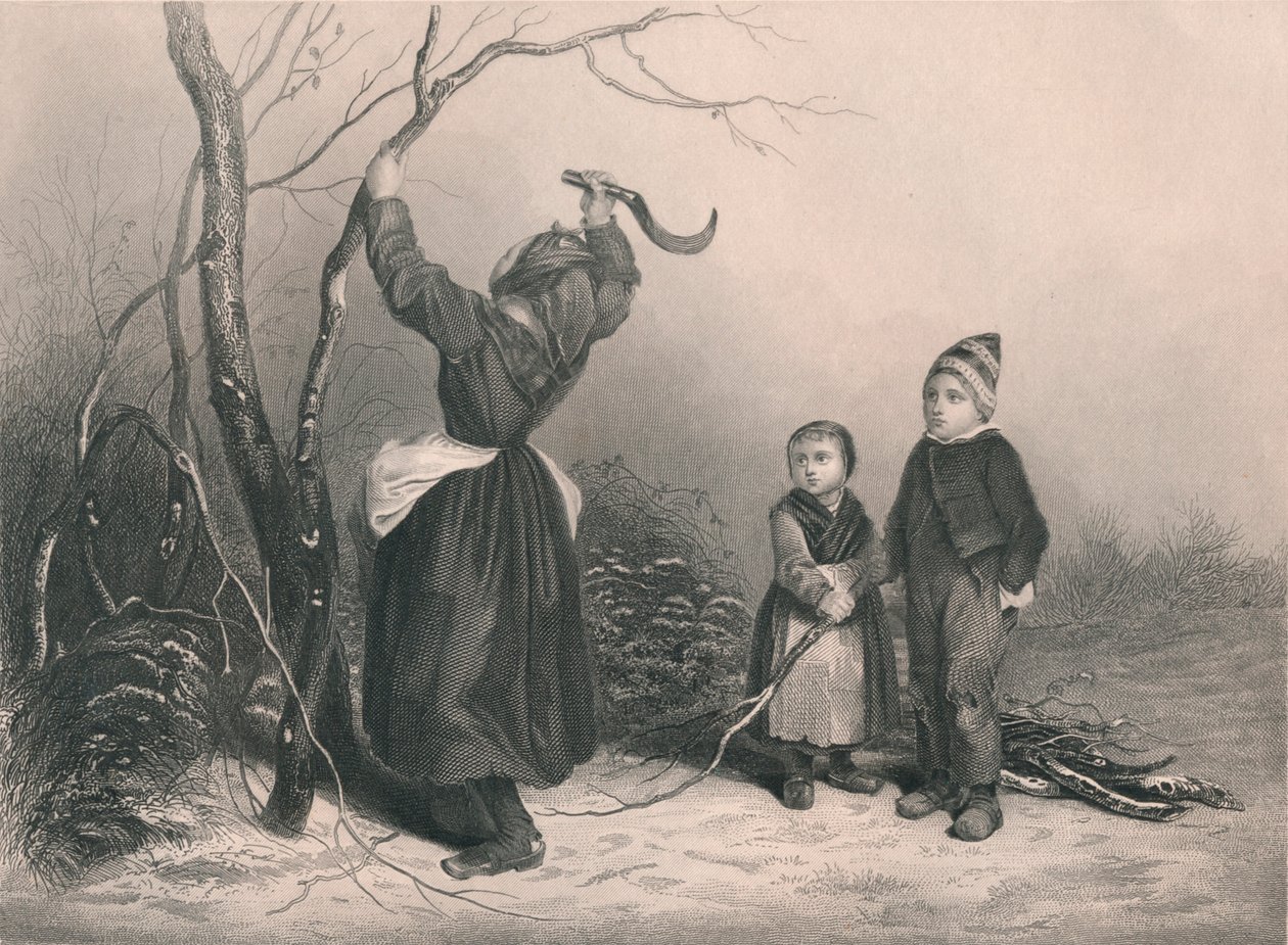 I Boscaioli, c. 1850 da Unbekannt