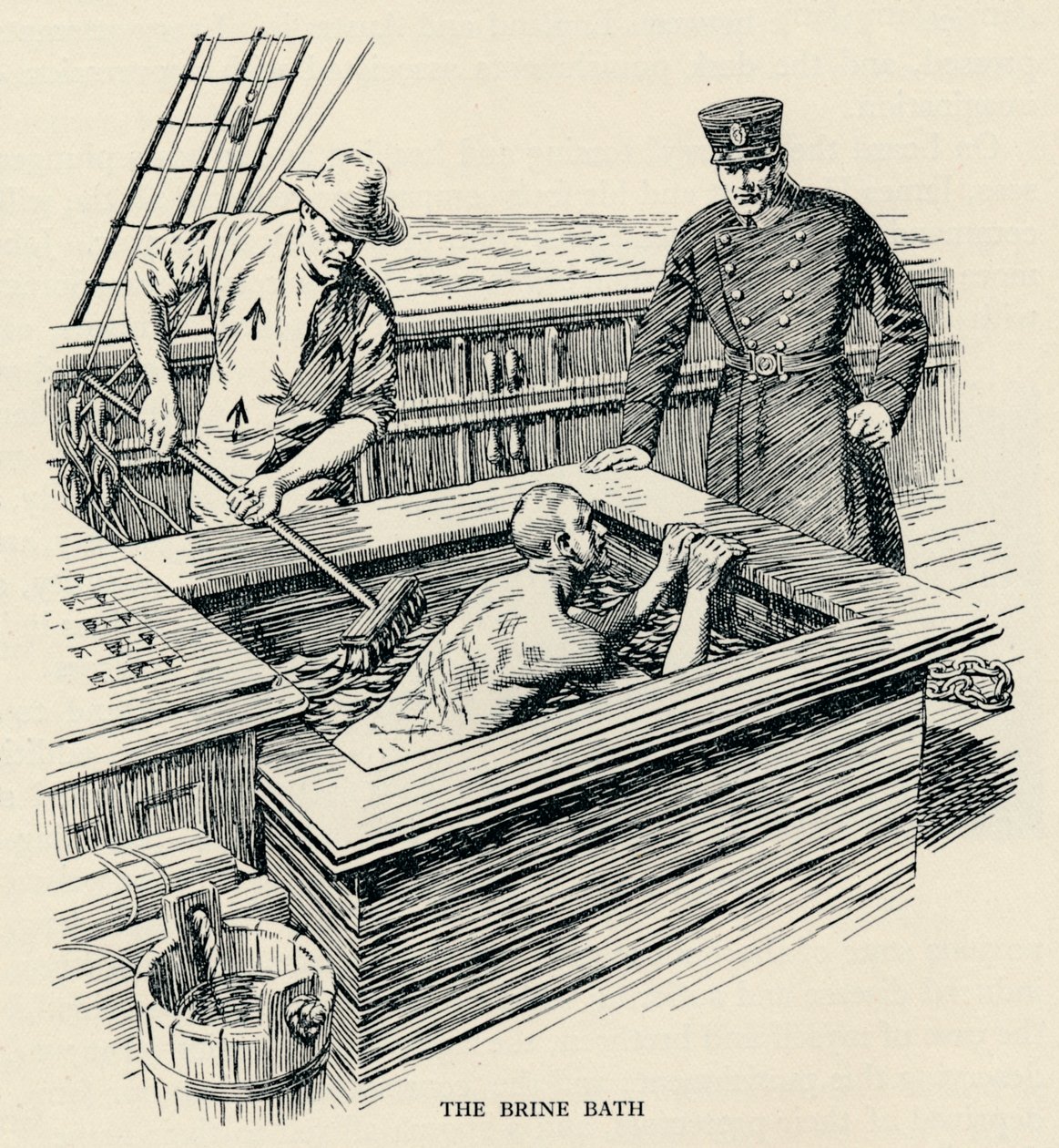 Il bagno salino, 1834, 1934 da Unbekannt