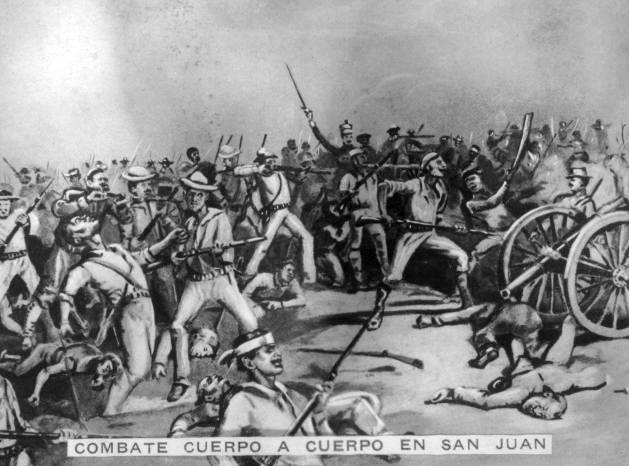 Il combattimento di San Juan, 1898, anni 1920 da Unbekannt