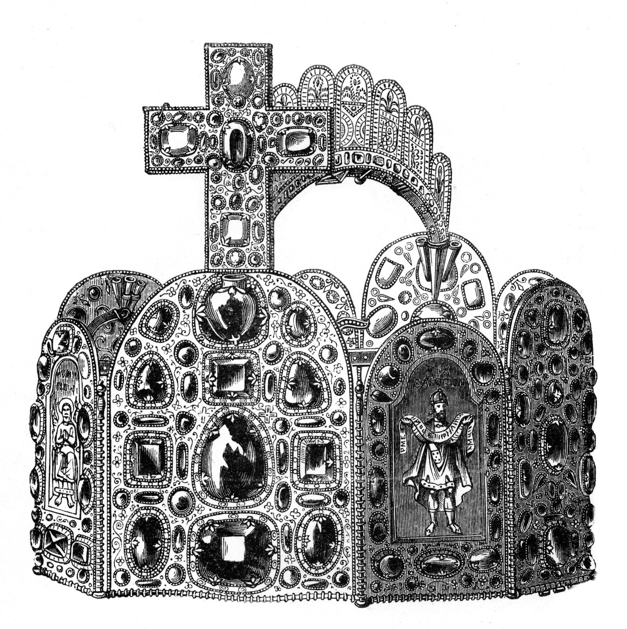 Il diadema di Carlo Magno da Unbekannt