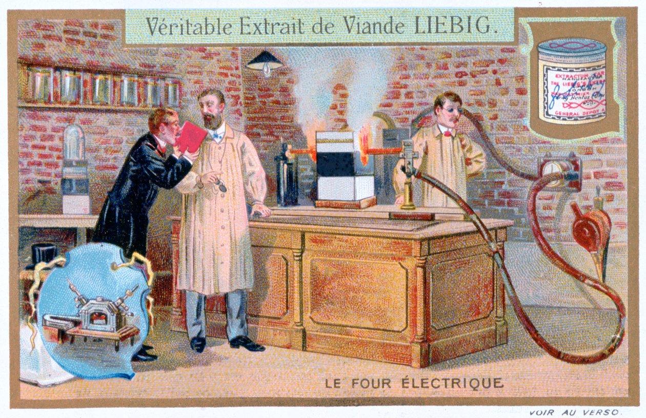 Il forno elettrico, 1890-1910 da Unbekannt