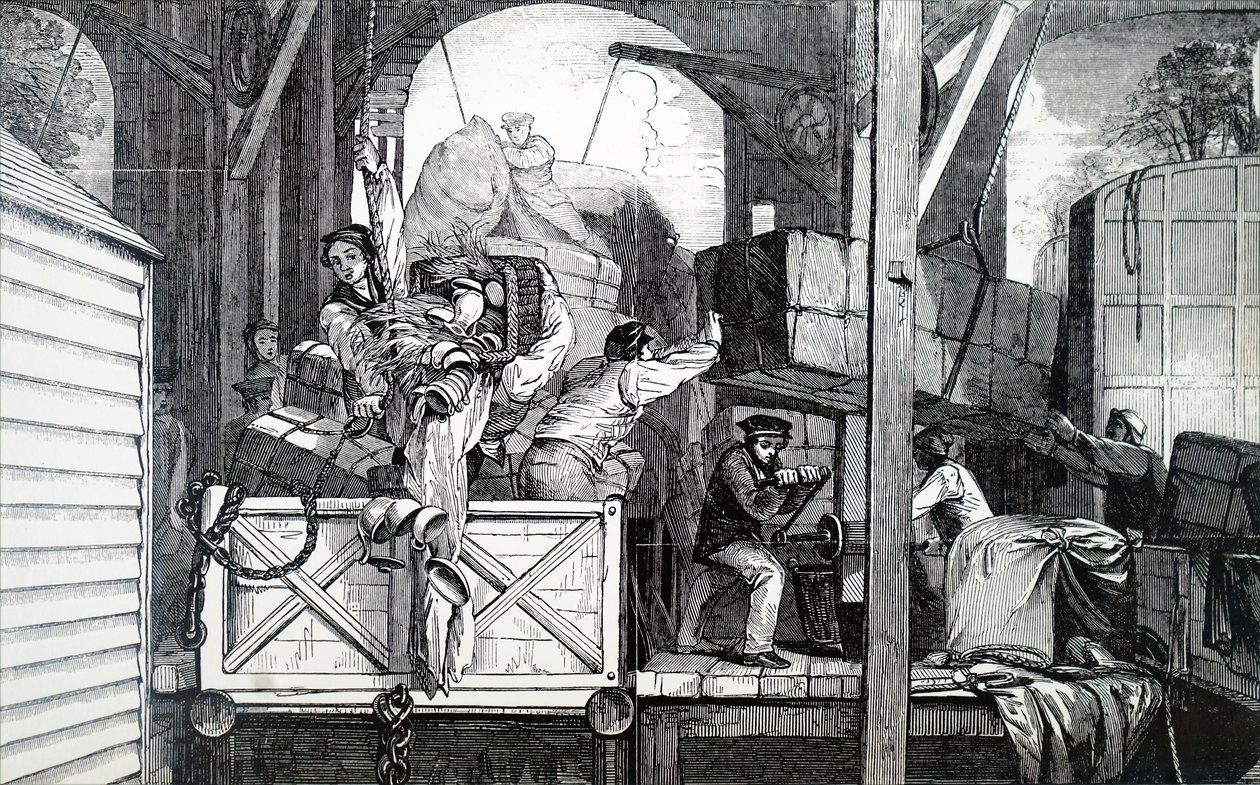 Il trasporto delle merci da Unbekannt