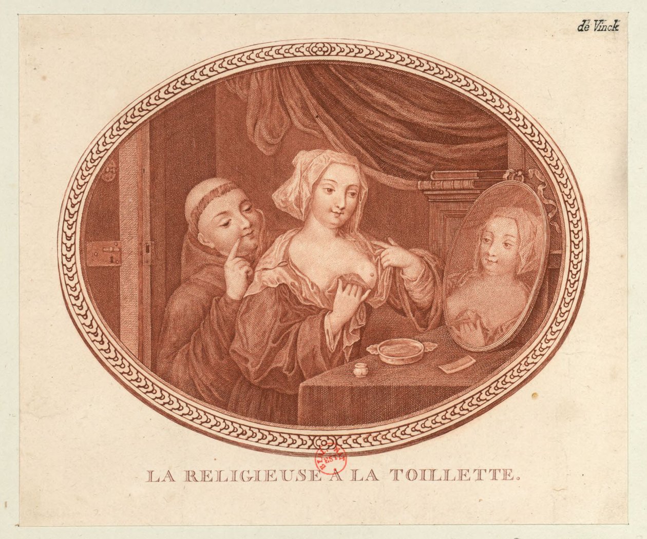 La suora alla toilette da Unbekannt