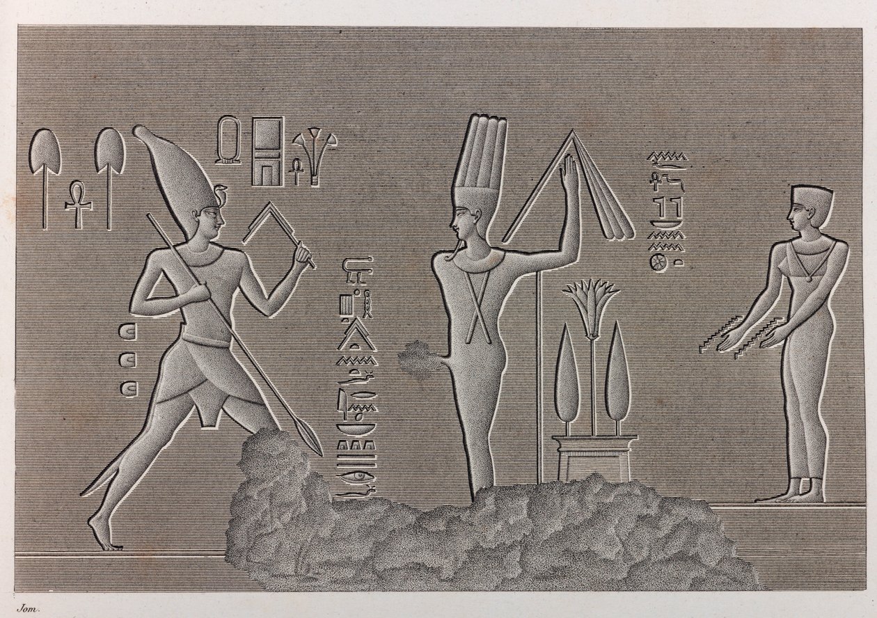 Tebe, Luxor, primo piano da Unbekannt