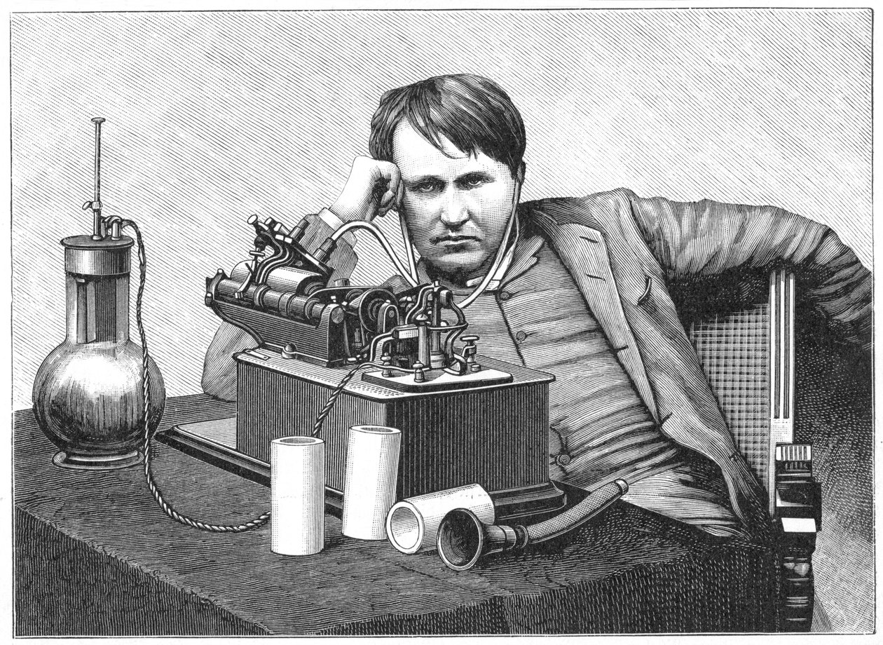 Thomas Alva Edison, 1888 da Unbekannt