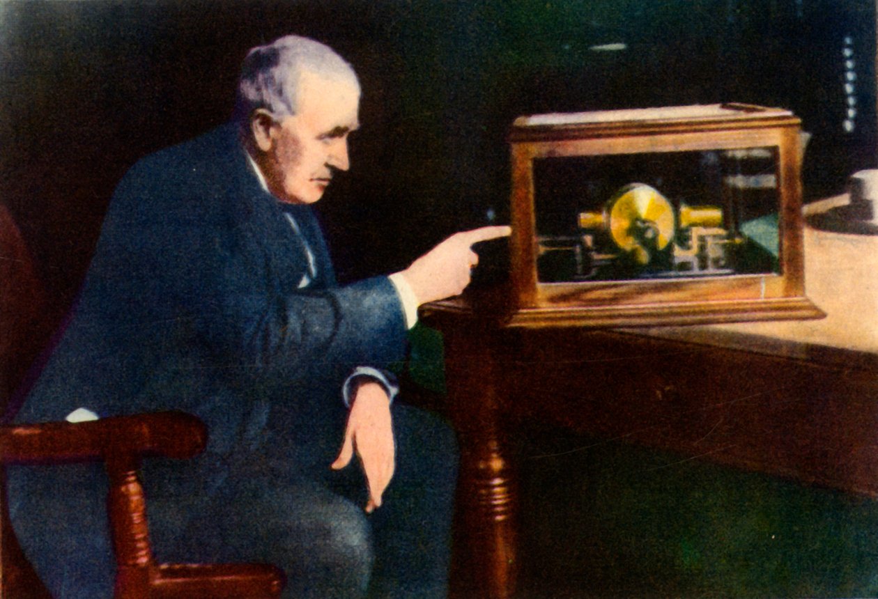 Thomas Alva Edison da Unbekannt