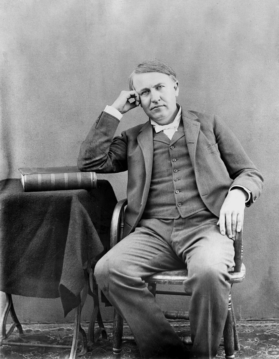 Thomas Edison, inventore americano da Unbekannt