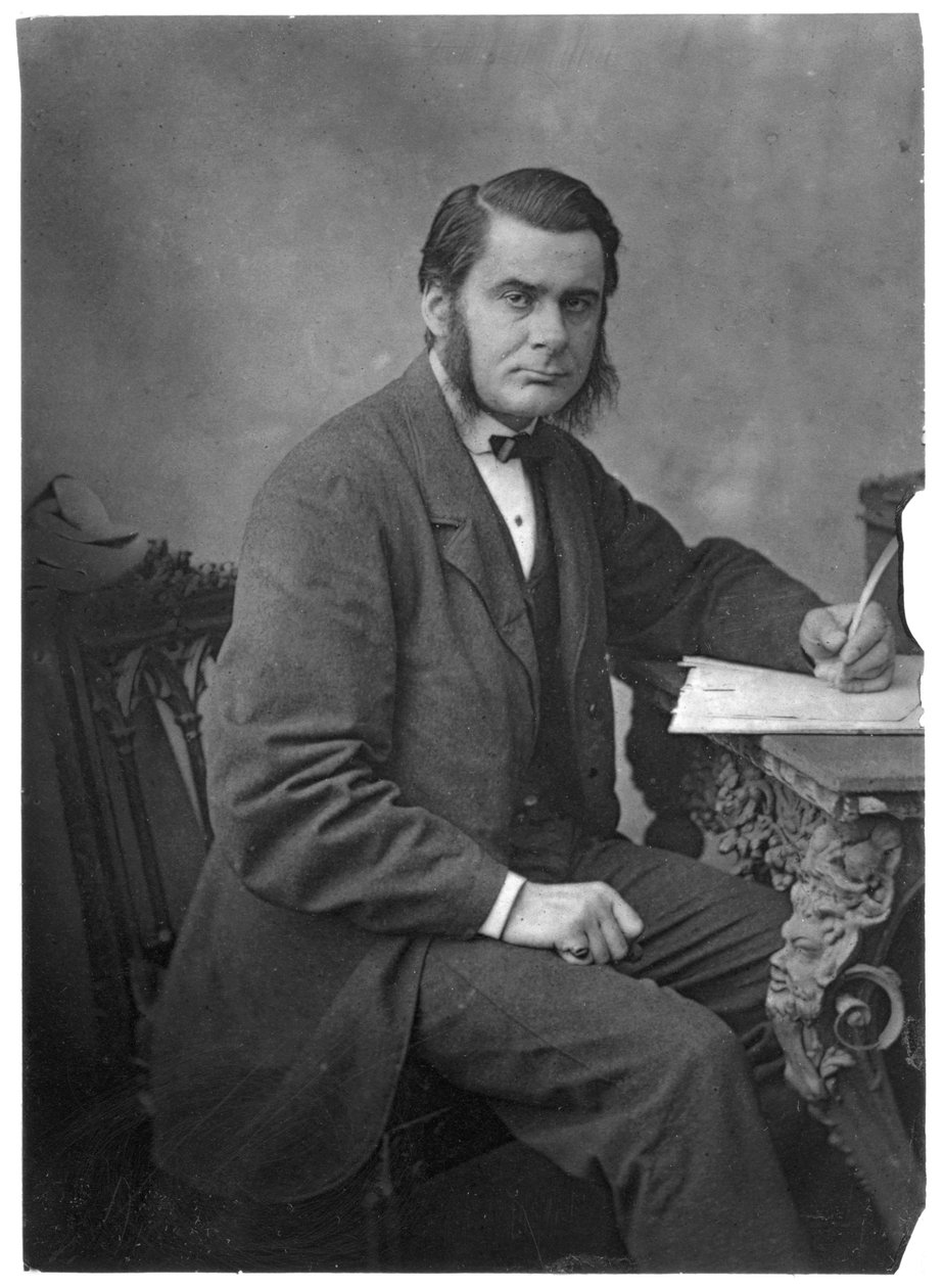 Thomas Henry Huxley, biologo britannico, 1866 da Unbekannt