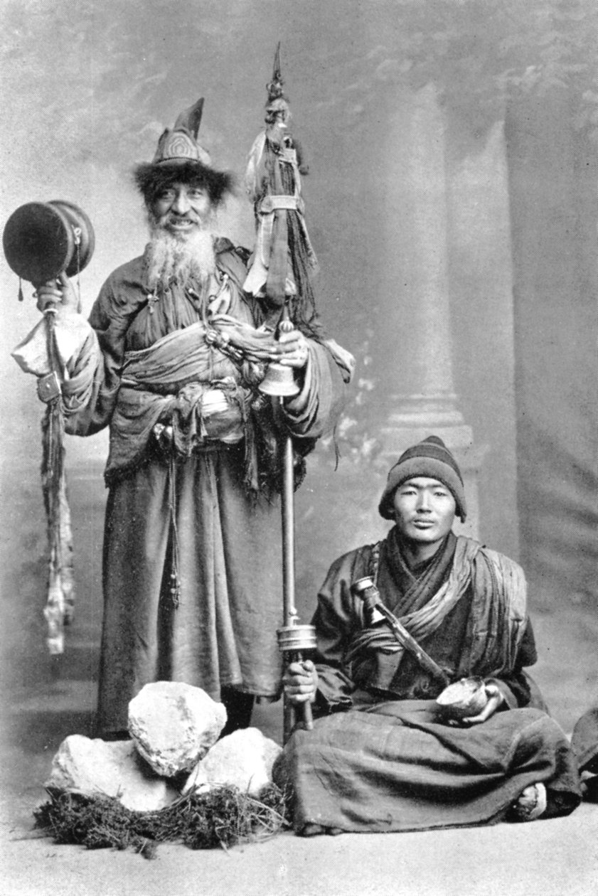 Mendicanti tibetani da Unbekannt