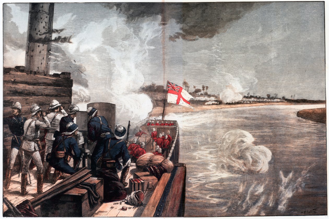 Al salvataggio, guerra in Sudan, 1885 da Unbekannt