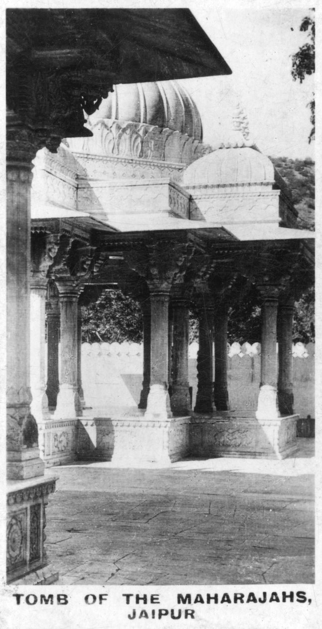 Tomba dei maharaja, Jaipur, Rajasthan, India da Unbekannt
