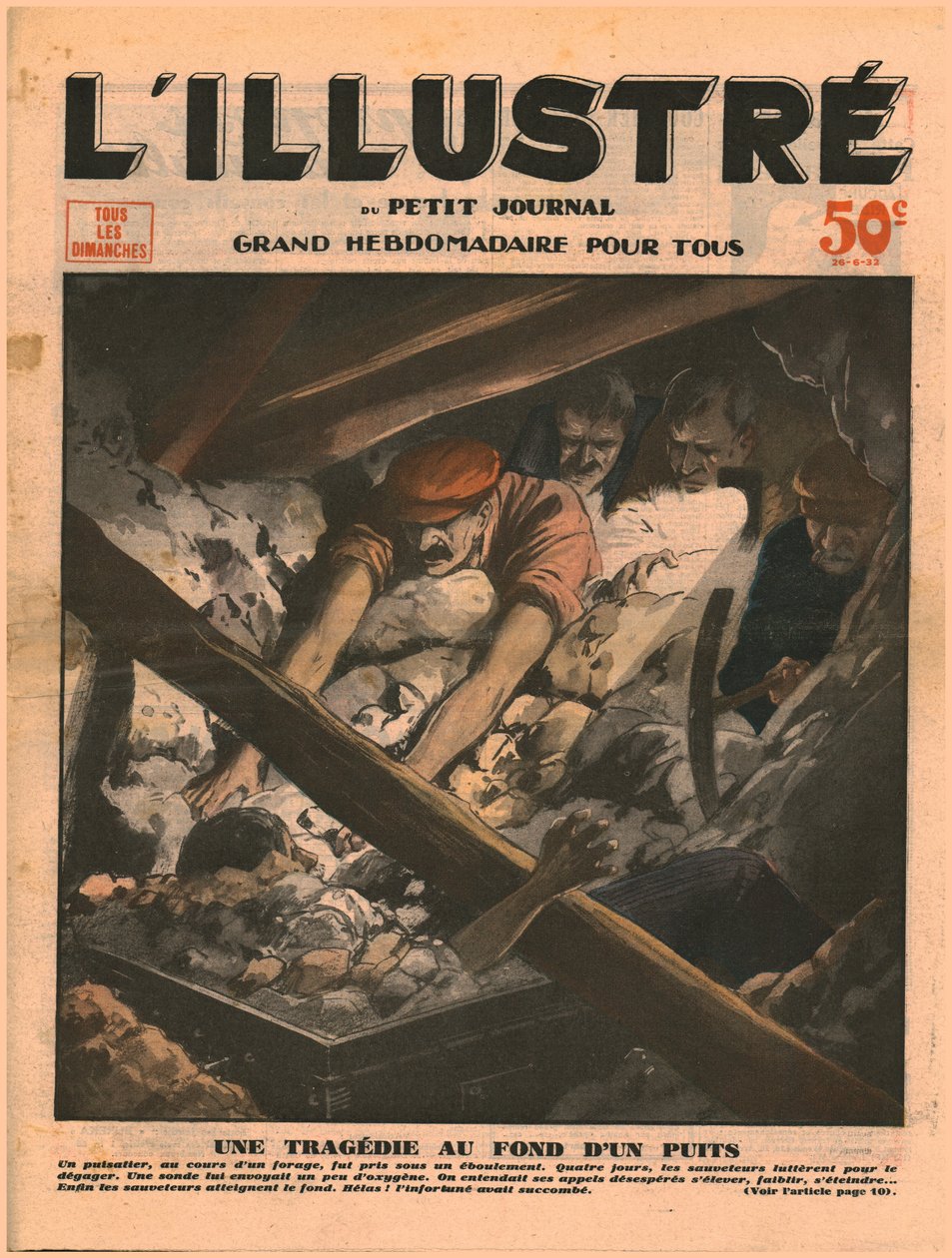 Tragedia in fondo a un pozzo, 1932 da Unbekannt