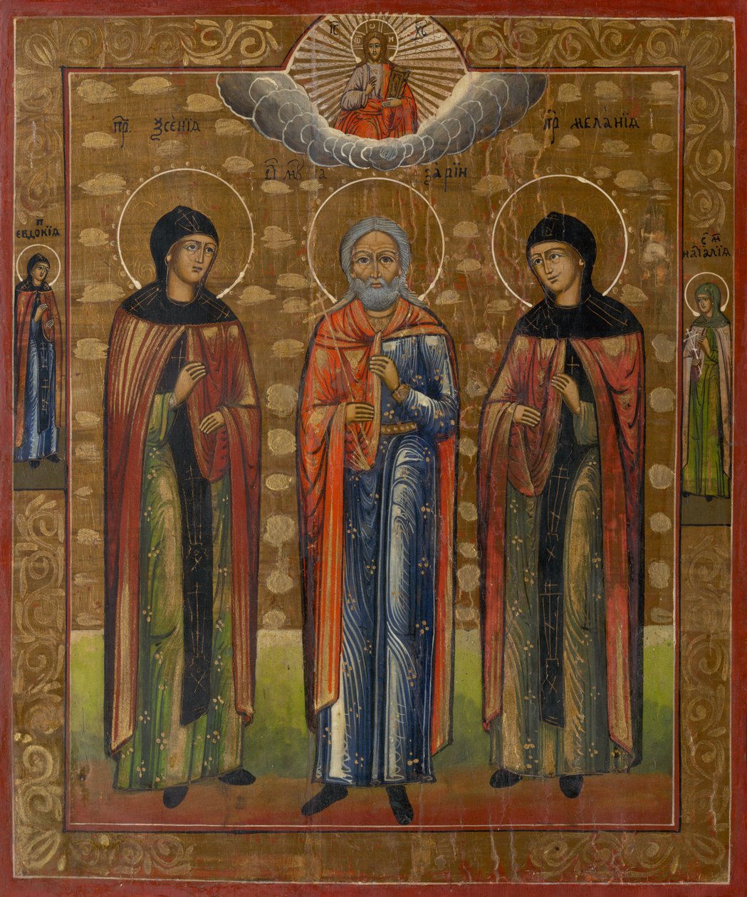 Tre santi da Unbekannt