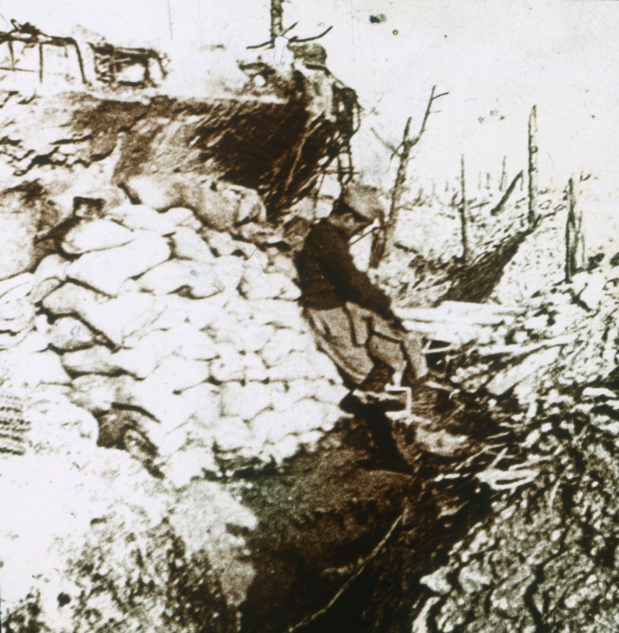 Trincee, c1914-c1918 da Unbekannt