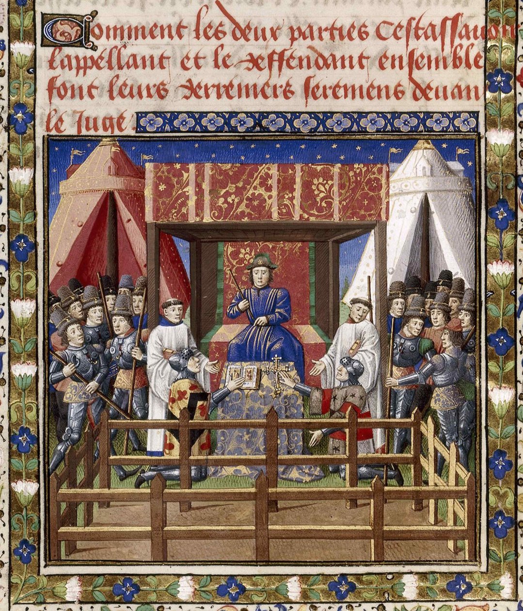 Duello giudiziario, XV secolo da Unbekannt