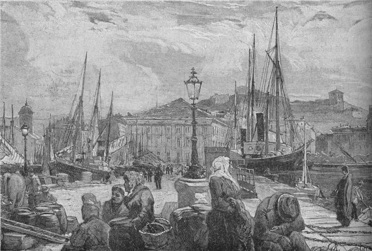 Porto di Trieste, 1902 da Unbekannt