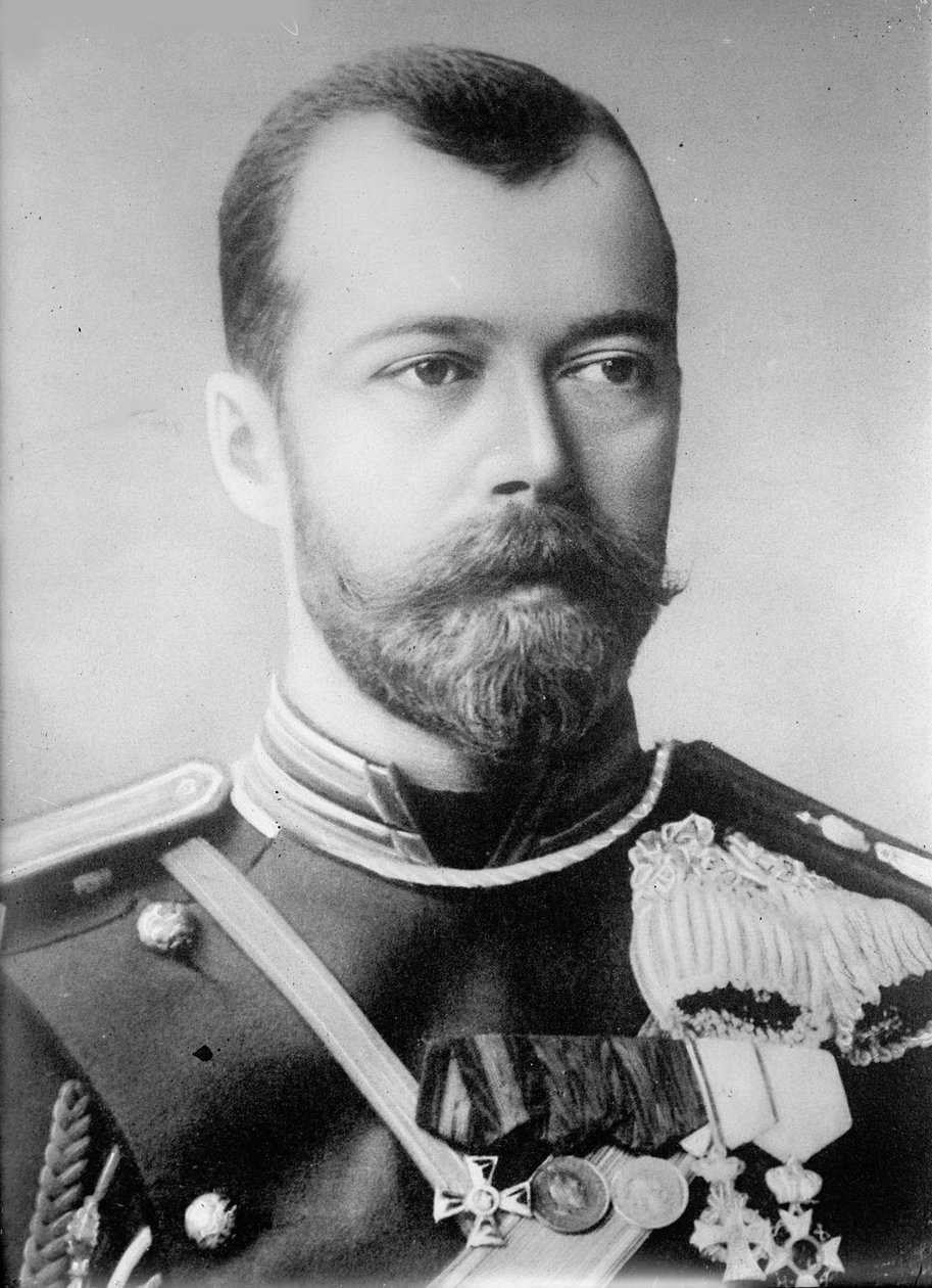 Zar Nicola II di Russia, 1914 da Unbekannt