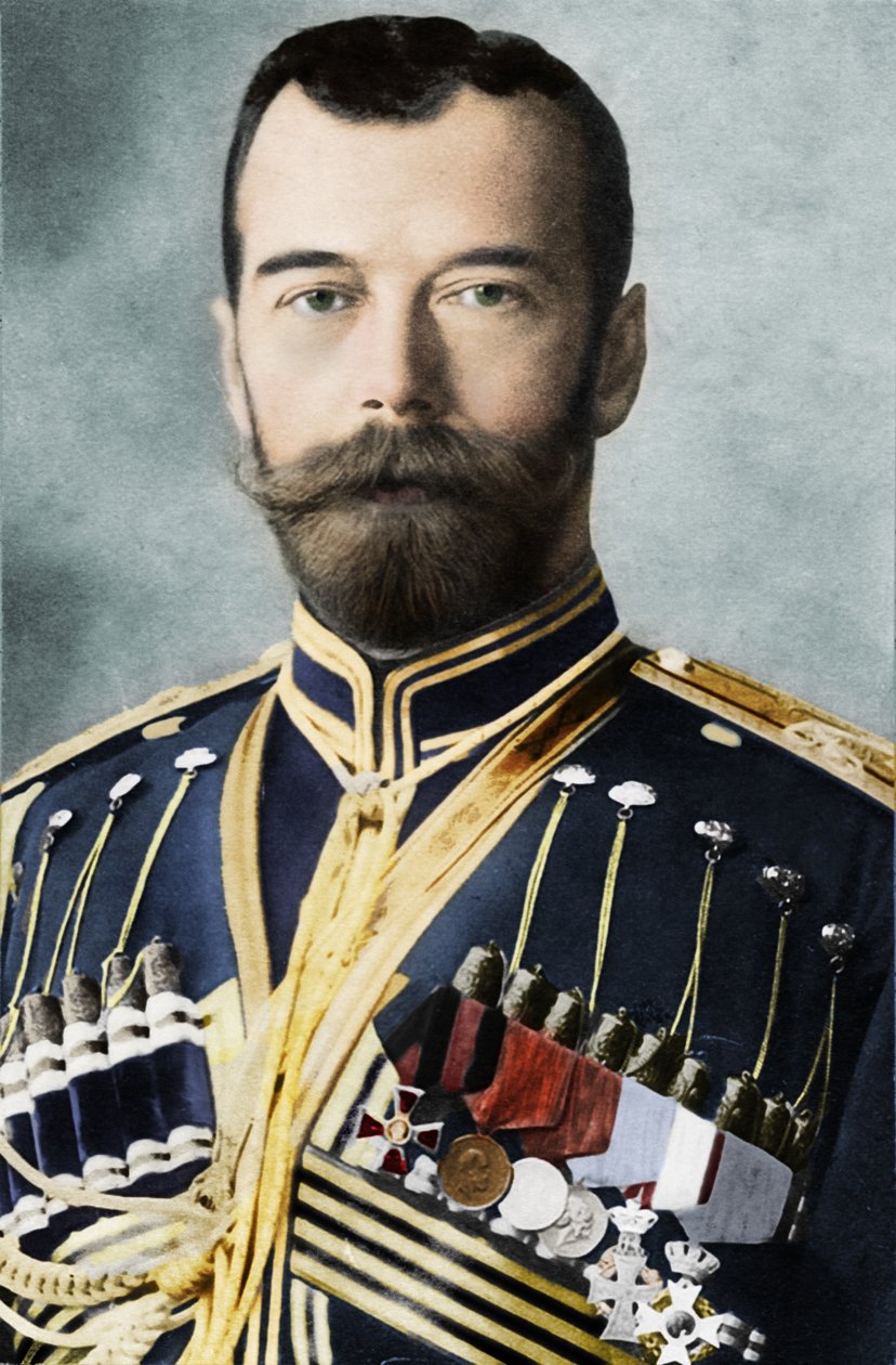 Zar Nicola II di Russia da Unbekannt