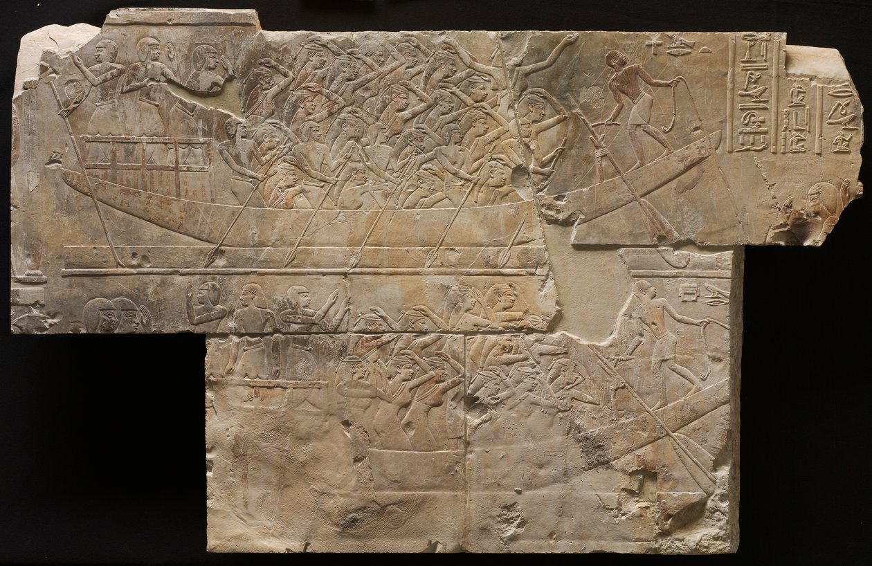 Due barche con donne in lutto, c. 667-647 a.C. da Unbekannt
