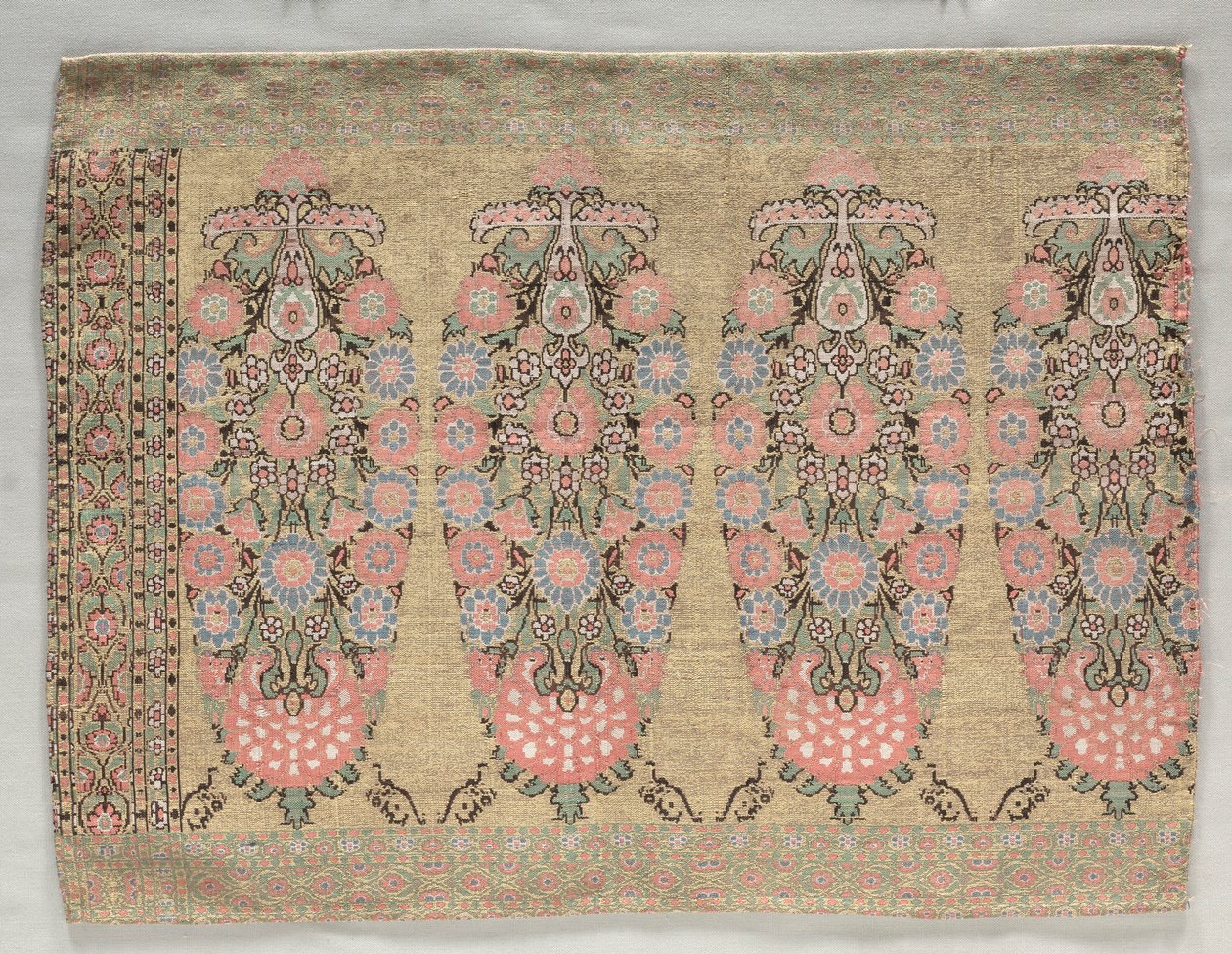 Due pezzi di una sciarpa, 1700 da Unbekannt