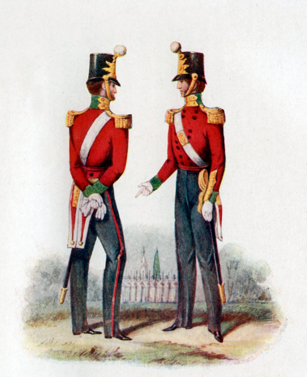 Uniforme del 19° Reggimento da Unbekannt