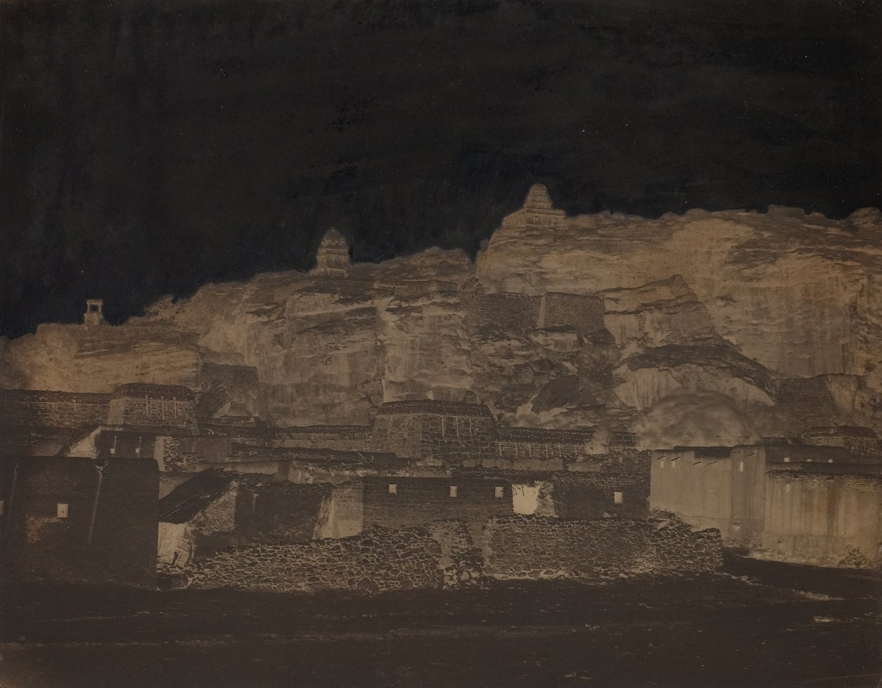 Senza titolo, [edifici, possibilmente un sito archeologico], 1860s da Unbekannt
