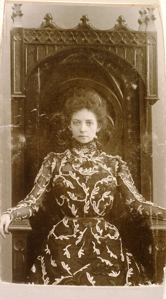 Vera Komissarzhevskaya, attrice russa, 1900 da Unbekannt