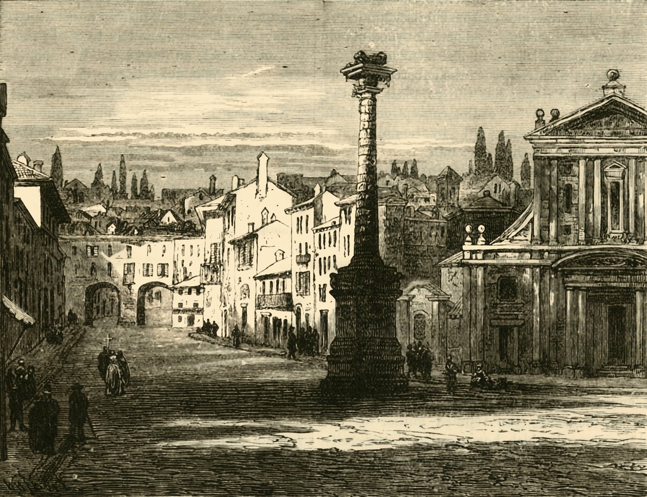Veduta di Milano, 1890 da Unbekannt