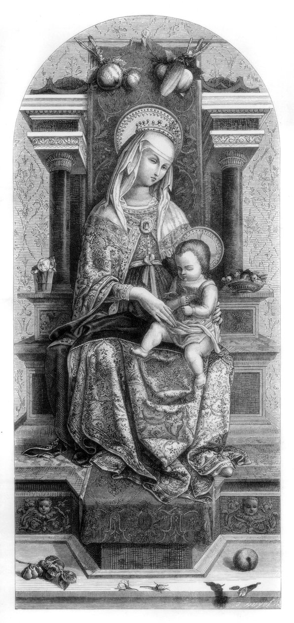 Vergine e Bambino da Unbekannt