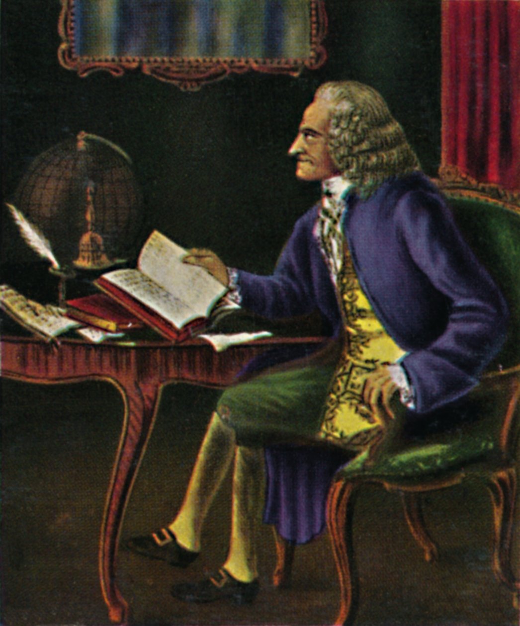 Voltaire 1694-1778 da Unbekannt