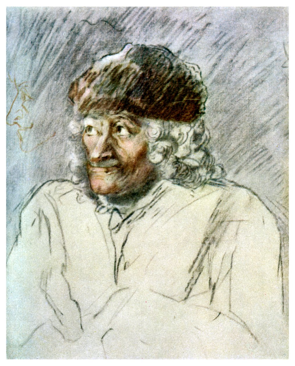 Voltaire, scrittore francese da Unbekannt
