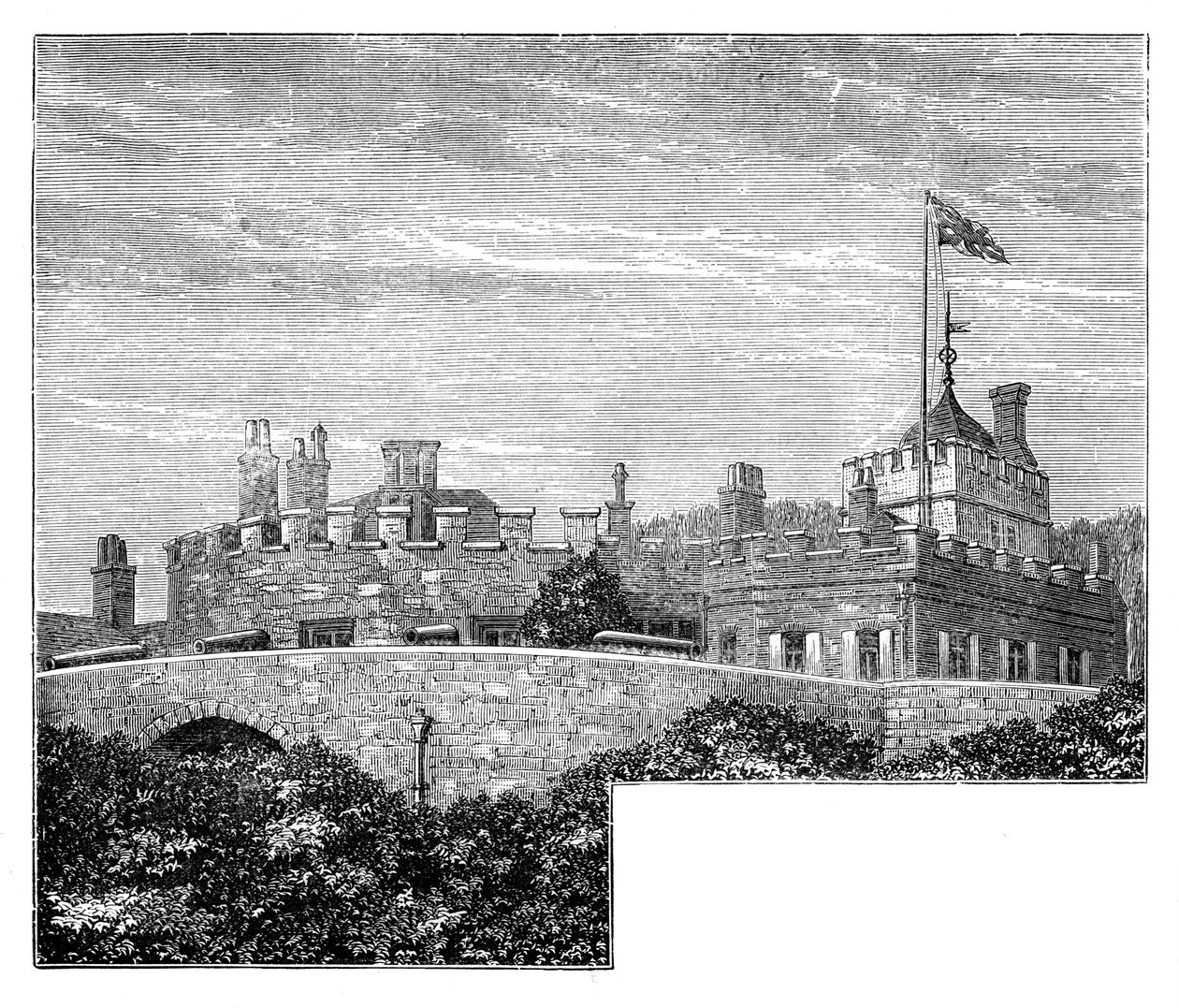 Castello di Walmer, Kent, c1888 da Unbekannt