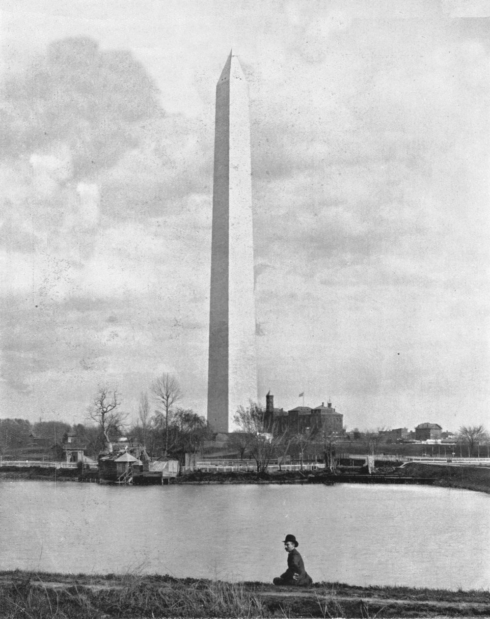 Monumento a Washington, Washington DC, USA, c1900 da Unbekannt