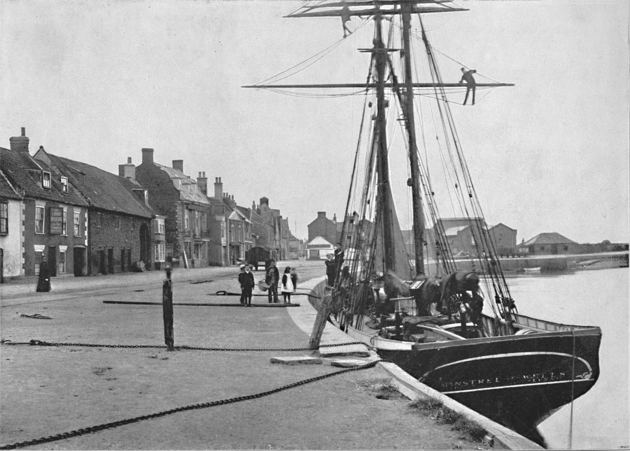 Wells - Il molo, 1895 da Unbekannt