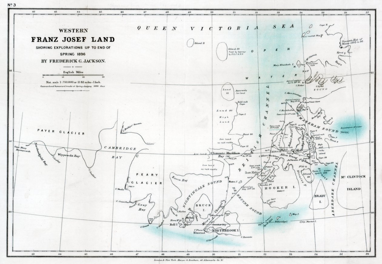 Franz Josef Land occidentale, 1896 1899 da Unbekannt